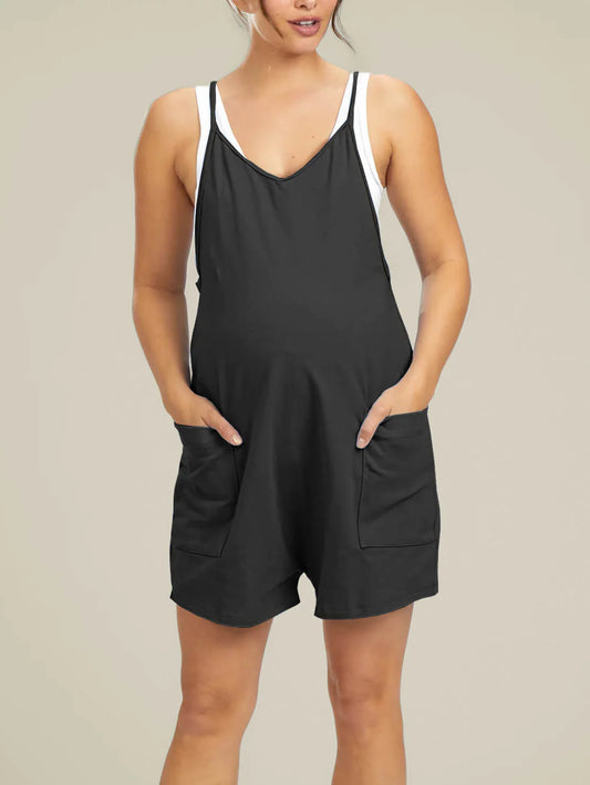 Oversized Jumpsuit Short - Maternity & Postpartum