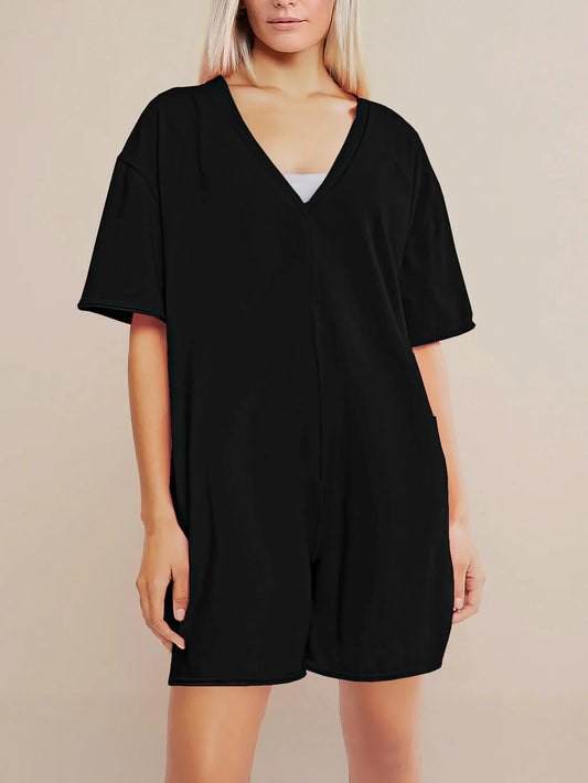 Oversized T-Shirt Romper - Maternity & Postpartum