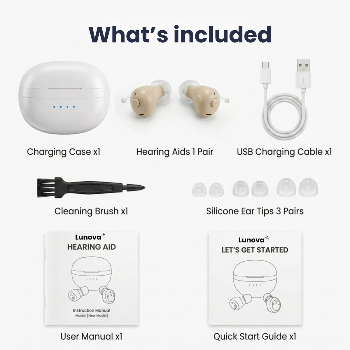Lunova™ - Comfort Hearing Aids