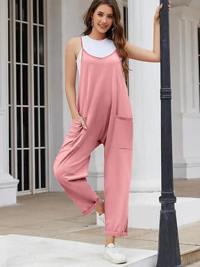 Oversized Jumpsuit Luno Pink - Maternity & Postpartum