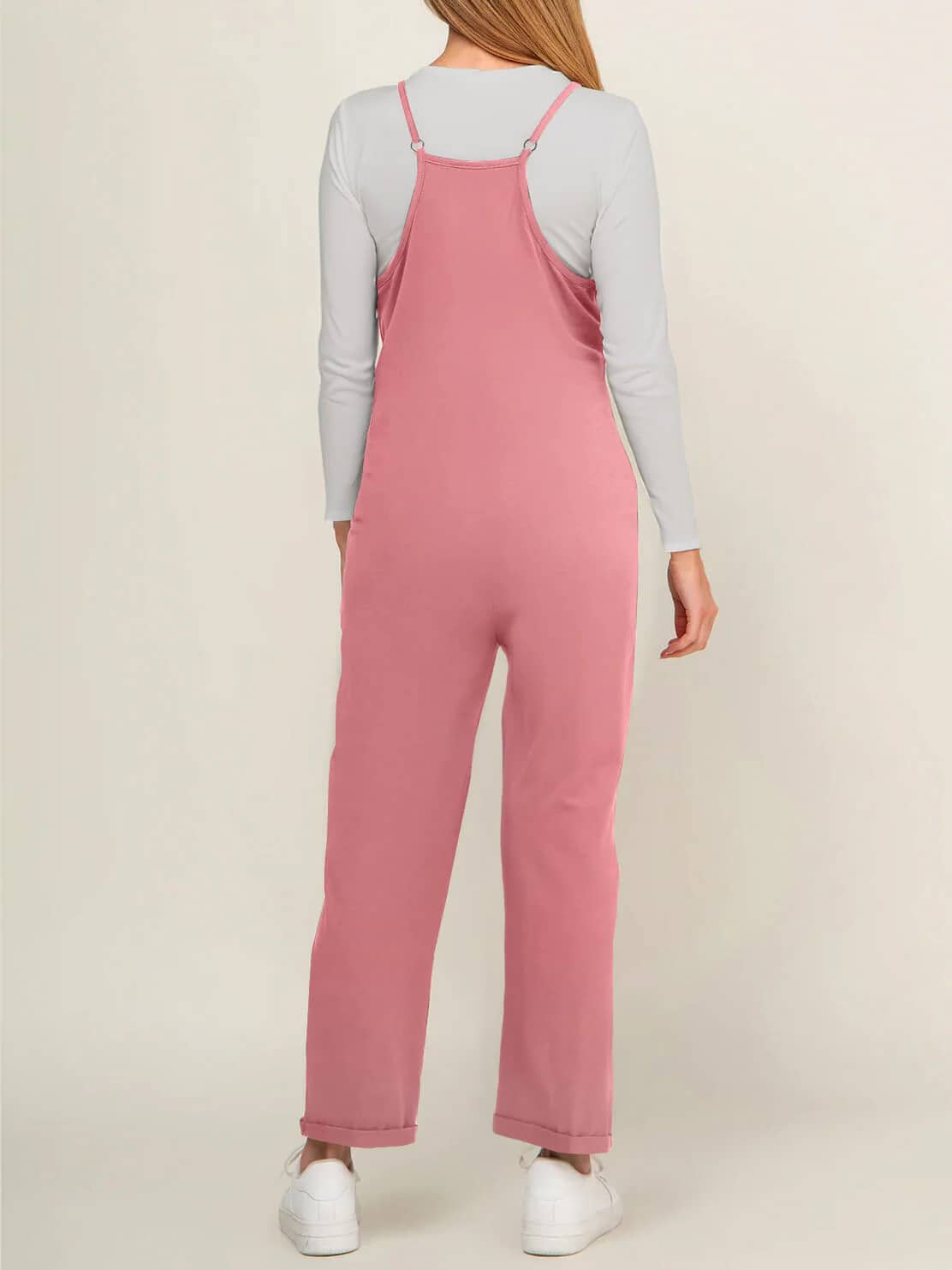 Oversized Jumpsuit Luno Pink - Maternity & Postpartum